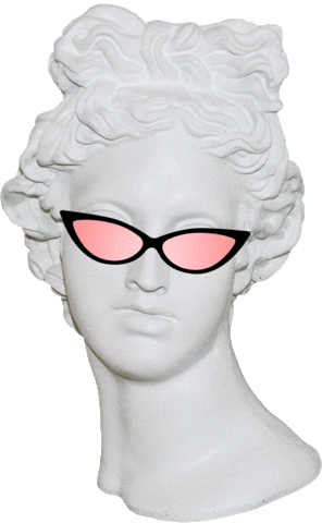 Sunglasses Sculpture Sticker by SHRINE