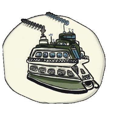 Friday Harbor Sticker