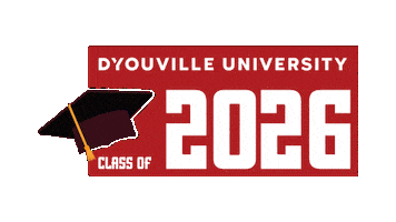 Graduation Sticker by D'Youville University