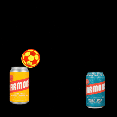 Soccer Goal GIF by Harmon's Non-Alc Craft Beer
