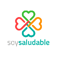 Soy Saludable Sticker