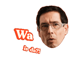 Dog Food Question Sticker by Just Russel