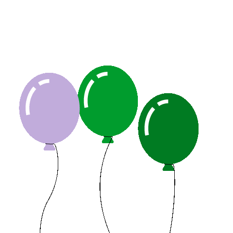 Ballons Jubiläum Sticker by NDS Kebsgesellschaft