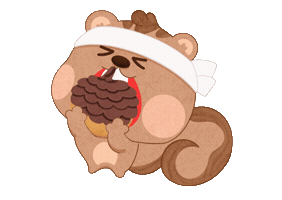 Squirrel Sticker