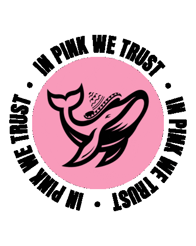Party Pink Sticker by Ballena Tequila