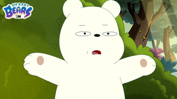 Ice Bear Simpsons GIF by Cartoon Network