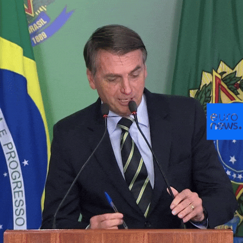 Jair Bolsonaro Brazil GIF by euronews