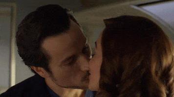 Autumn Reeser Kiss GIF by Hallmark Channel
