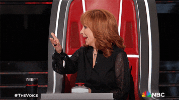 Reba Mcentire Wow GIF by The Voice