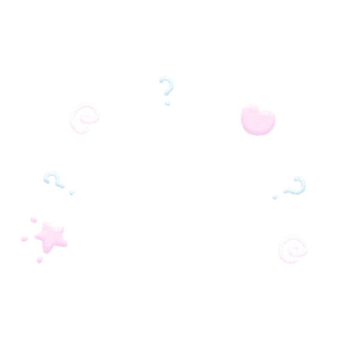 Question Mark Heart Sticker