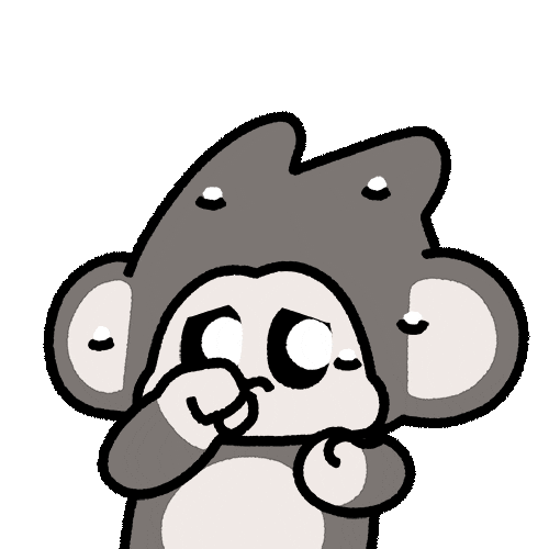 Scared Horror Sticker