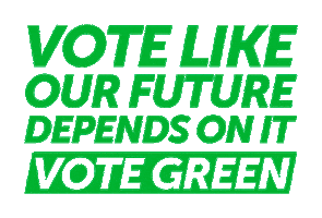Vote Green Sticker by Scottish Greens