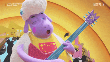 Sing Rock And Roll GIF by Moonbug