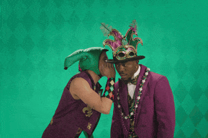 Mardi Gras Laugh GIF by Universal Destinations & Experiences