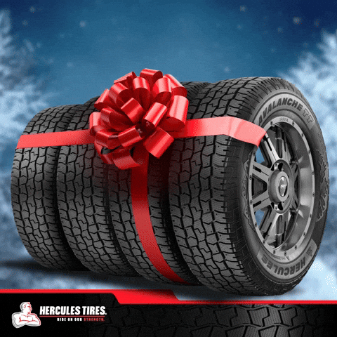 Winter Happy Holidays GIF by Hercules Tires