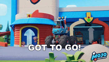 Bye Bye Goodbye GIF by Mojo Swoptops