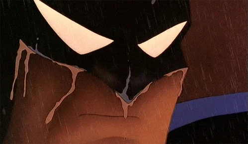 batman raining GIF