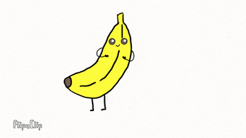 Banana Hello GIF