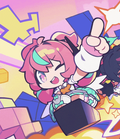 Excited Pointing GIF