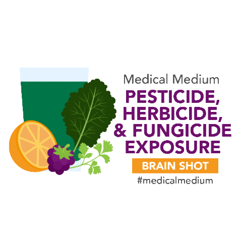 Pesticide Herbicide Sticker by Medical Medium