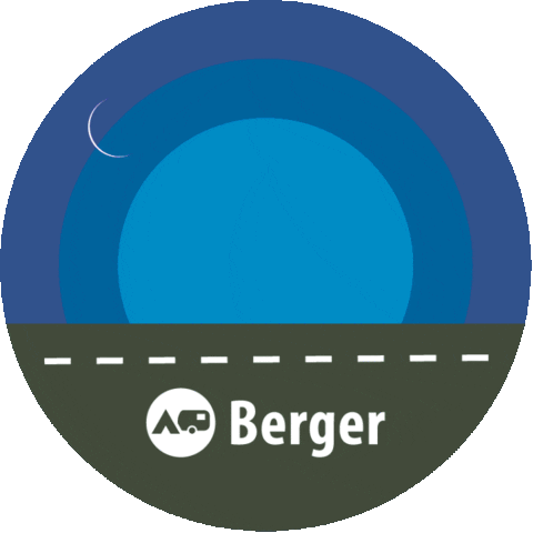 Travel Camper Sticker by Berger Camping