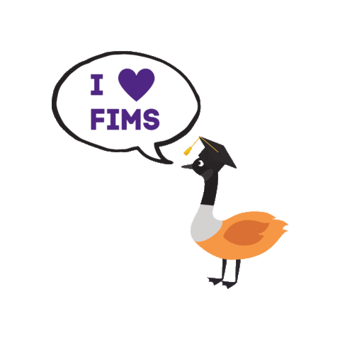 FIMS - Faculty of Information & Media Studies at Western University Sticker