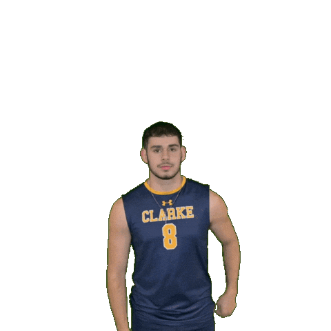 Clarke Pride Sticker by Clarke University