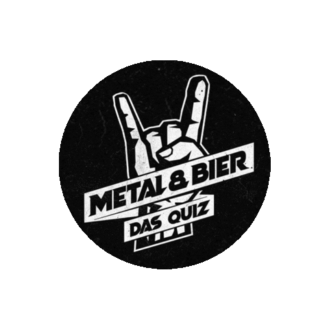 Beer Quiz Sticker by Metal und Bier