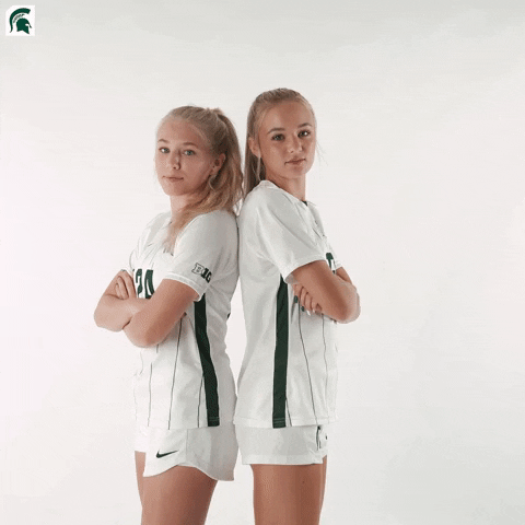 Go Green Womens Soccer GIF by Michigan State Athletics