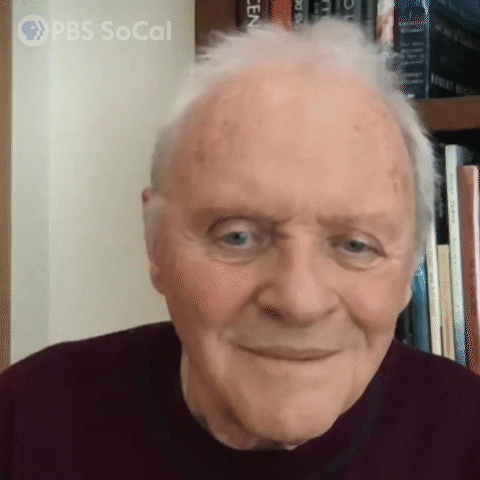 Anthony Hopkins Listening GIF by PBS SoCal