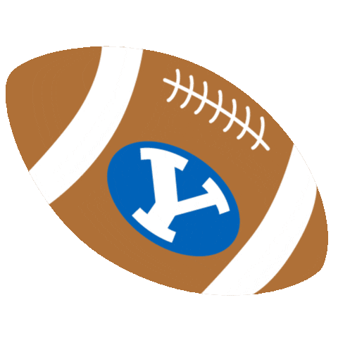Byu Football Sticker by Brigham Young University