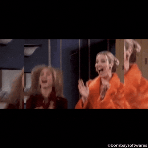 Happy Lisa Kudrow GIF by Bombay Softwares by bombaysoftwares