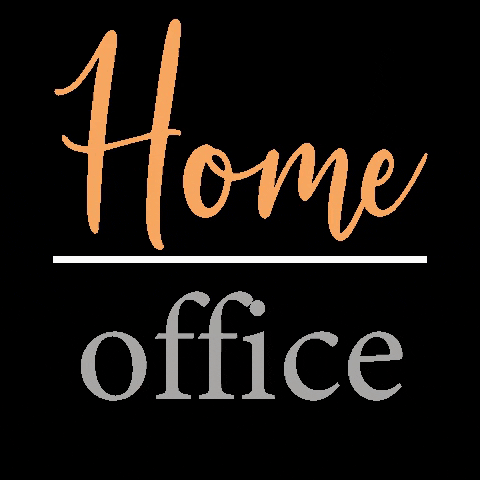 betweenbullets home stickers lettering office GIF