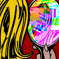 pop art glitch GIF by G1ft3d