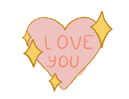 Love You Sticker