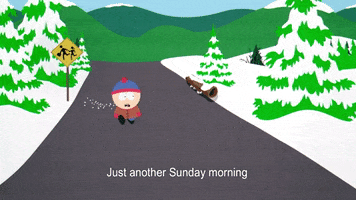 stan marsh sunday GIF by South Park