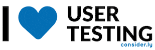 Heart Testing Sticker By Consider.Ly - Level Up Your Ux Research With Our GIF