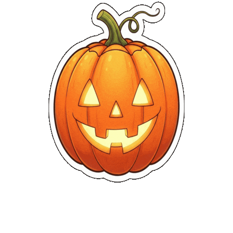 Glow October 31 Sticker