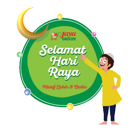 Grocery Raya Sticker by jayagiphy