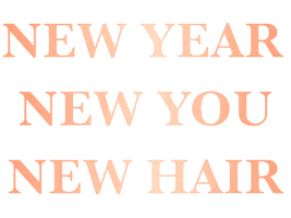 New Year Sticker by Michael John Hair Artwork