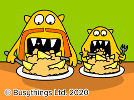 Hungry Food GIF by Busythings
