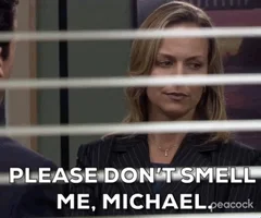 Jan says Please don’t smell me Michael