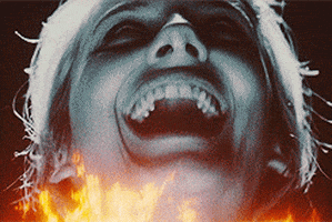 Resultado de imagen para evil woman laugh gif