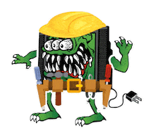 Monster Man Lol Sticker by Theater Monster