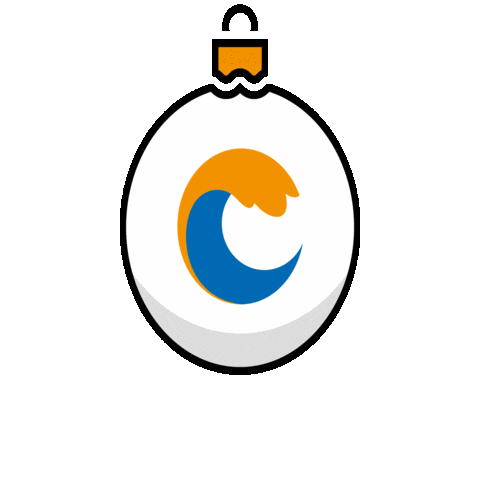 Christmas Ornament Sticker by Oom Bigbo