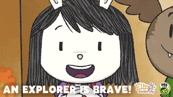 Be Brave Animal Town GIF by PBS KIDS