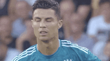Angry Cristiano Ronaldo GIF