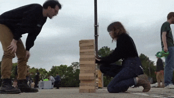 Stacking Game On GIF by Wright State University
