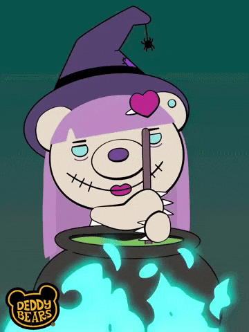 Halloween Fire GIF by DeddyBears