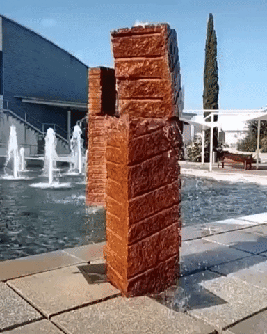 Water Fountain Wow GIF by JustViral
